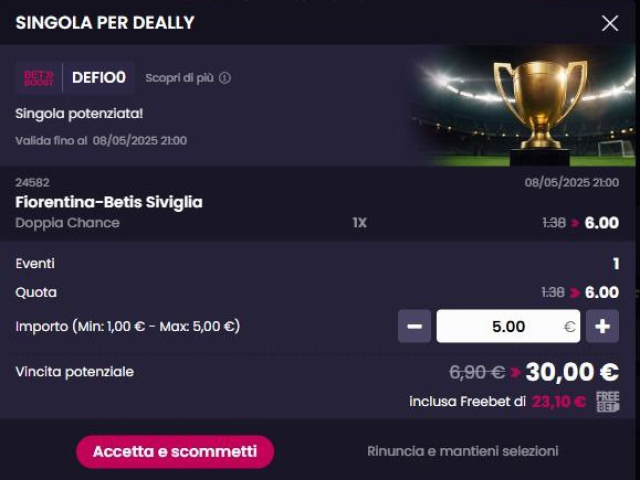 gazzabet fiorentina betis siviglia conference league scommesse betting tipster